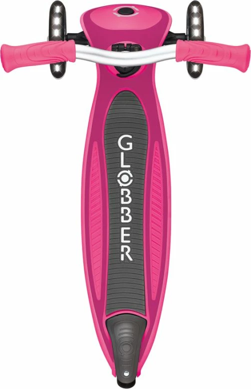 Trotinetë tre rrota Globber MASTER LIGHTS 663-110, fuchsia