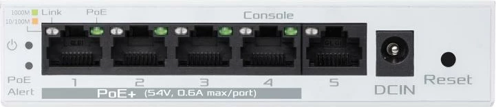 Switch i menaxhueshëm Asus ExpertWiFi EBP15 (90IG08D0-MO3B00), 5 porta me 4x PoE+, 100 Mbps, menaxhim AiMesh/standalone, i bardhë