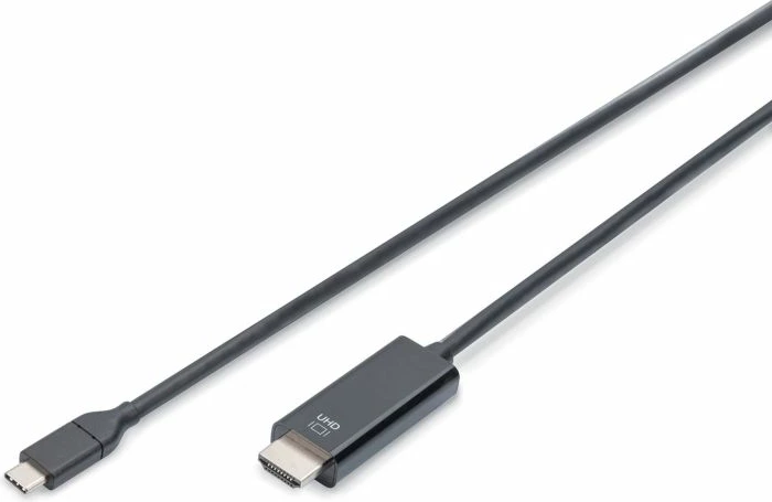Kabëll USB-C/HDMI DIGITUS 3.1 4K60Hz 5m, i zi