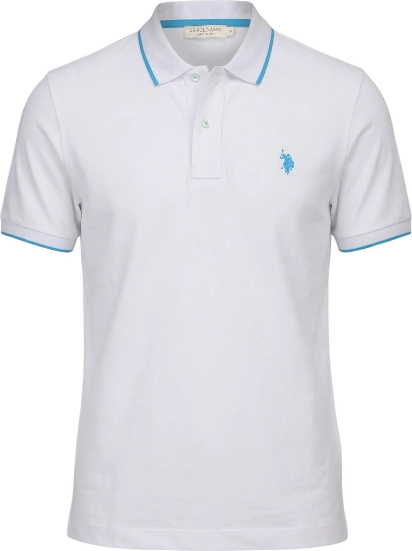 Maicë polo për meshkuj U.S. Polo Assn. US43 197027, e bardhë [Madhësia: XXL]