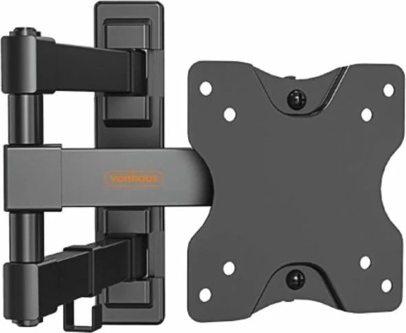 Mbajtëse muri për TV/monitor VonHaus 3000245 23-27\" tilt & swivel deri 35 kg, e zezë