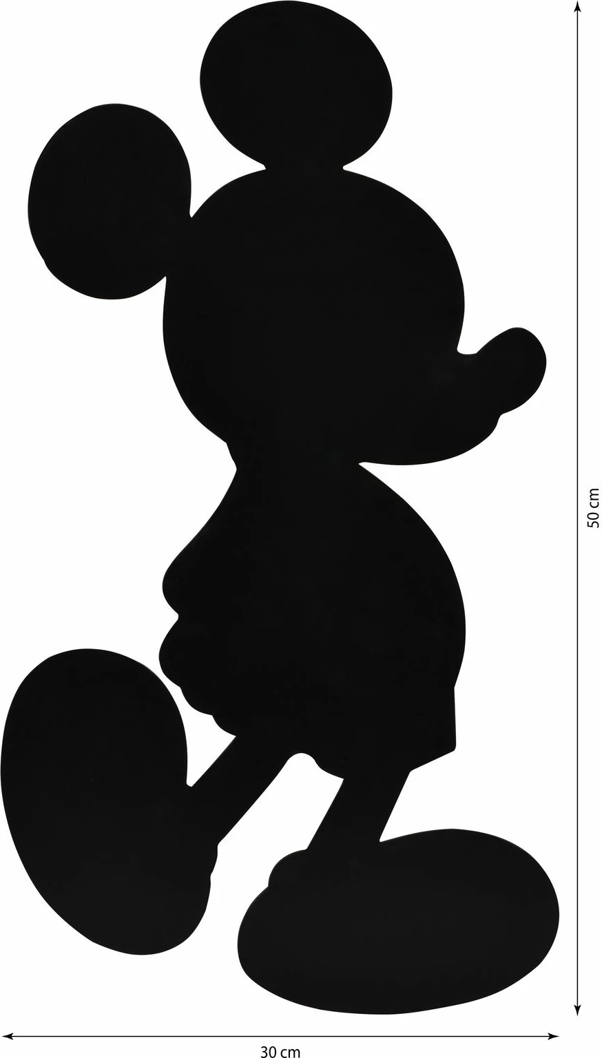 Ndriçim dekorativ LED Mickey Mouse, ngjyrë e verdhë