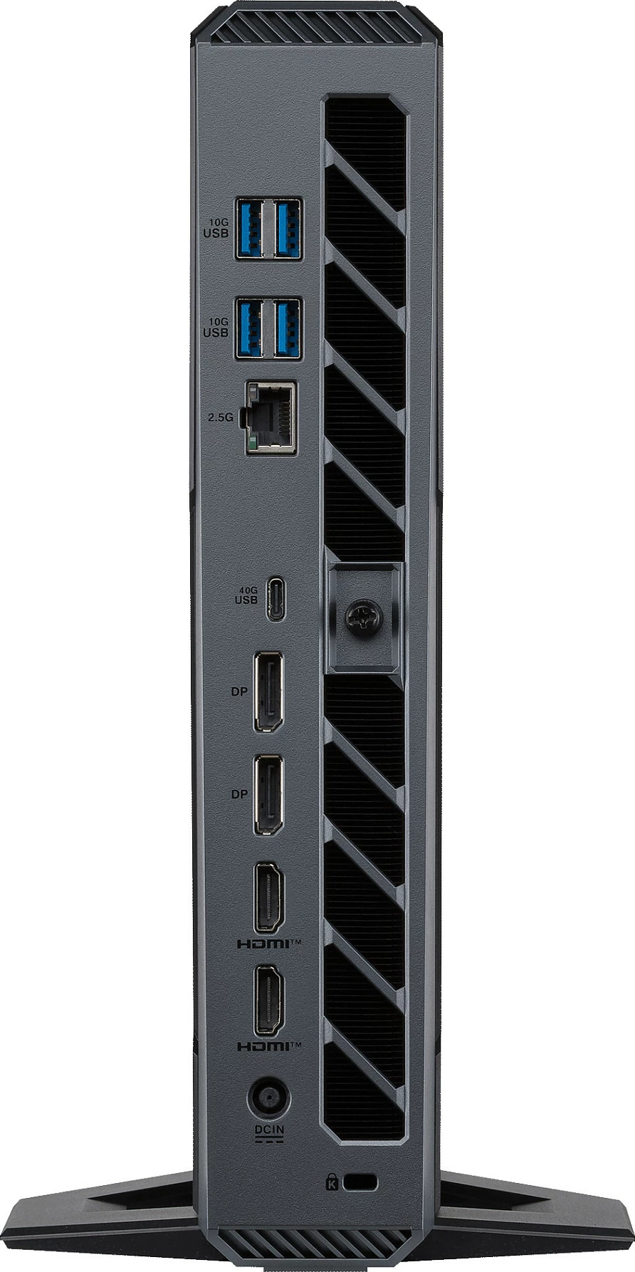 Mini PC ASUS ROG GR70-N90043AN, Ryzen 9 8940HX, 16GB DDR5, 1TB SSD, GeForce RTX 5060 8GB, Windows 11 Home, i zi/gri