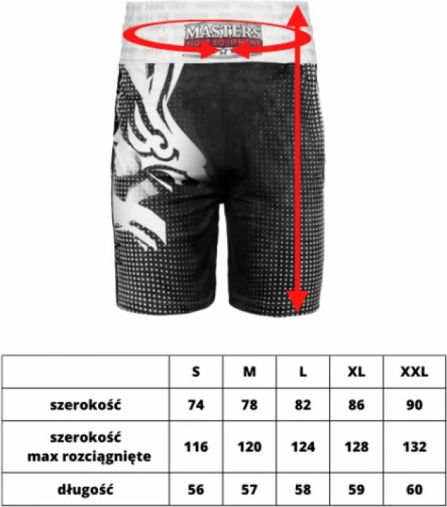 Shorce boksi për meshkuj Iron Pro MFC PATRIOTIC 'EAGLE' M 06117-01M, të zeza