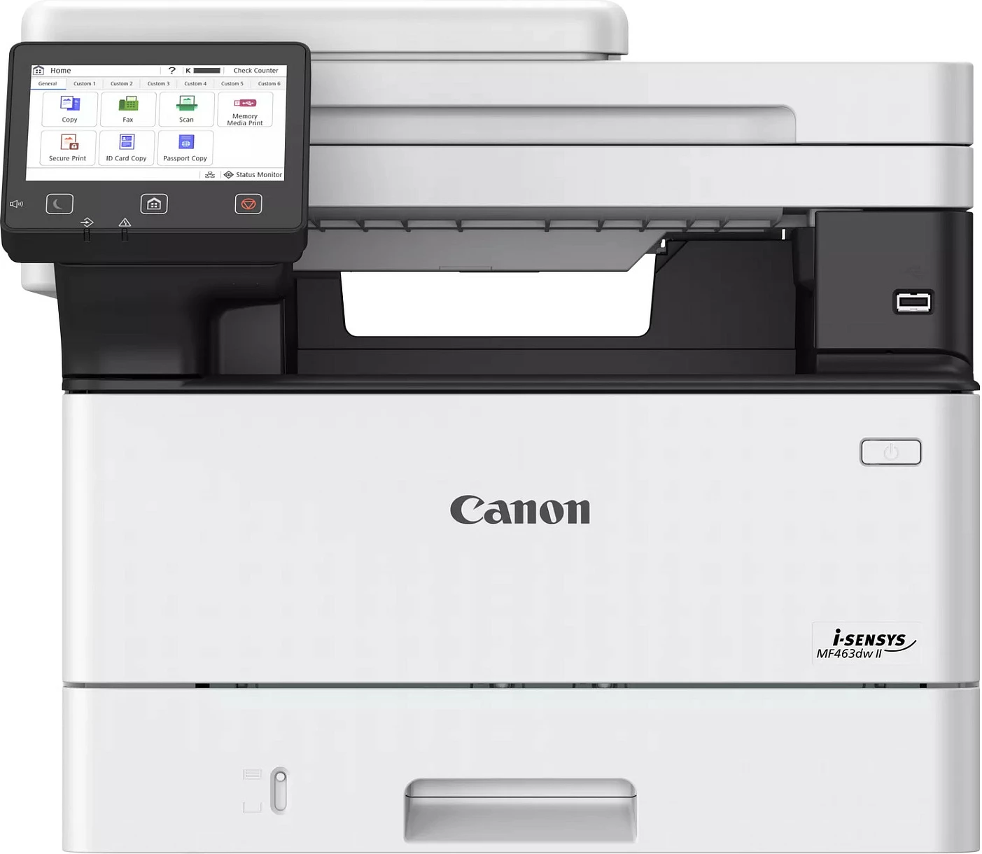Printer multifunksional Canon i-SENSYS MF463dw II, laser mono, A4, duplex, Wi‑Fi/Ethernet, bardhë/zi