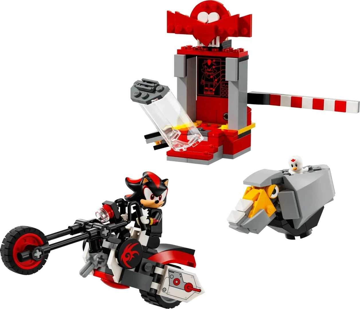 Set lodrash LEGO Sonic the Hedgehog Shadow the Hedgehog Escape 76995, për fëmijë, 1 minifigurë