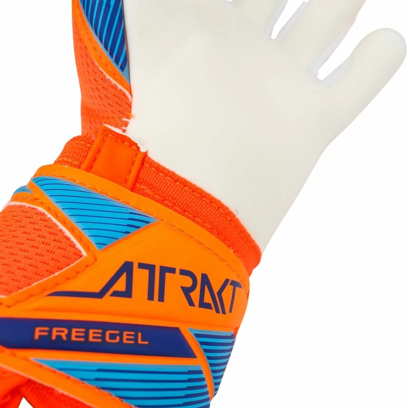 Doreza portieri për fëmijë Reusch Attrakt Freegel Advance, portokalli
