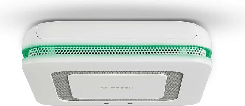 Detektor tymi smart Bosch Twinguard, Wi-Fi, monitorim cilësie ajri, me bateri, i bardhë