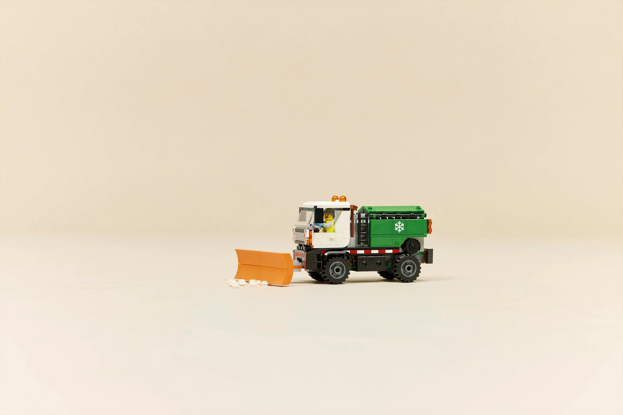 Set ndërtimi LEGO City Snowplough 60490, 263 copë, 6+, shumëngjyrësh