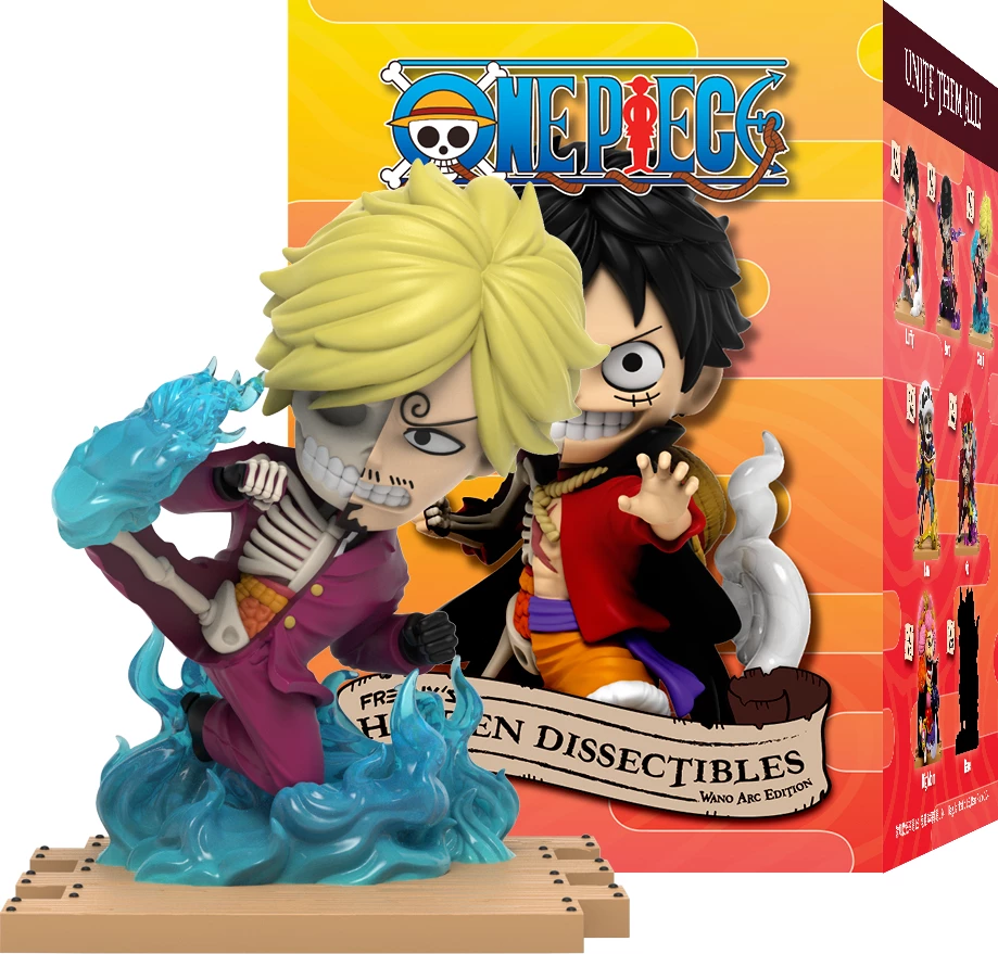 Figuricë koleksionuese Mighty Jaxx Freeny’s Hidden Dissectibles One Piece Wano Arc Edition (random)