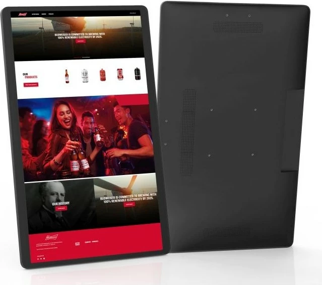 Tablet ALLNET High Performance Display 32 inç, Android 12, RK3588, HDMI, e zezë