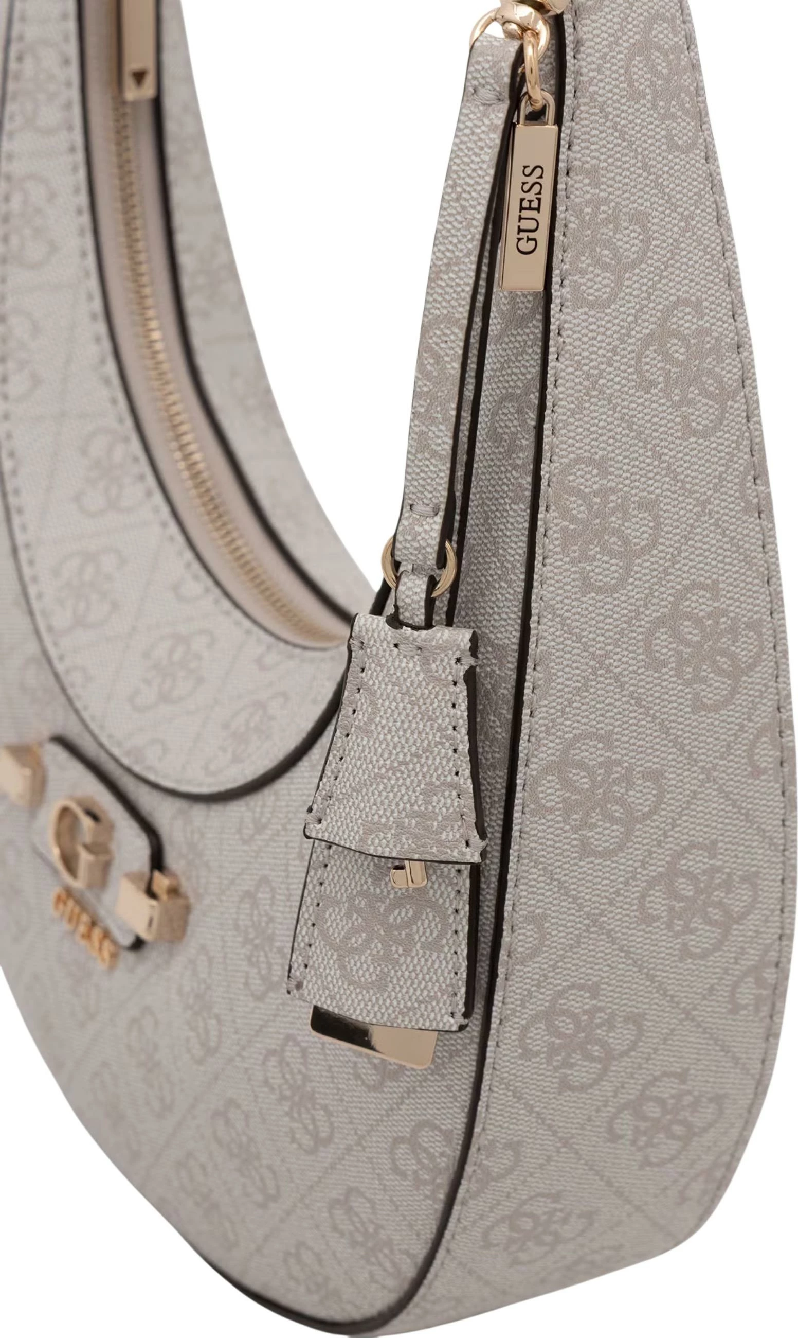 Çantë krahu për femra Guess Coleen Logo Small SA HWSG97 49010, e bardhë