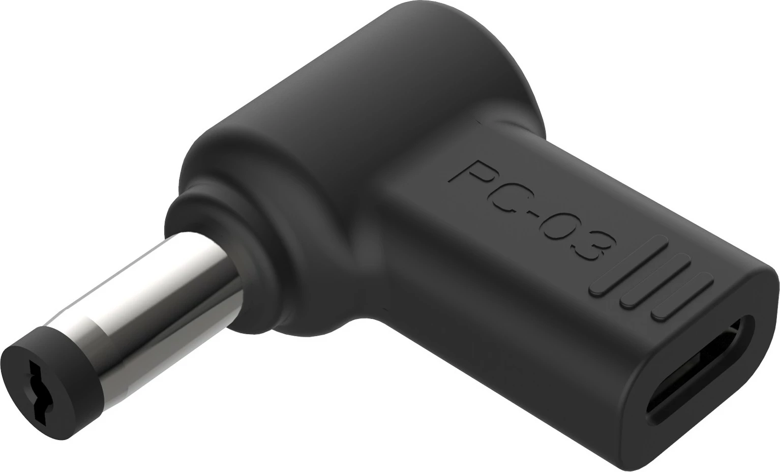 Adapter Conceptronic USB-C PD100W në 5.5x1.7mm për Acer, i zi