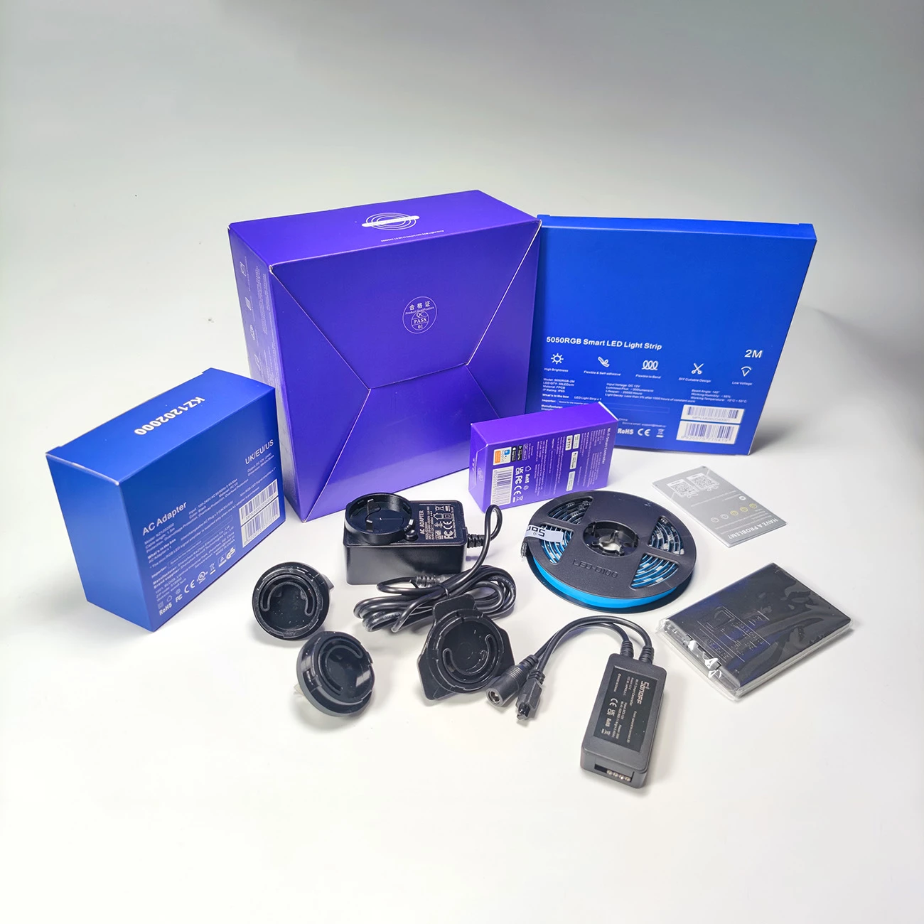 Shirit LED inteligjent Sonoff L2-2M, 2m, RGB, me telekomandë dhe Wi-Fi, i papërshkueshëm nga uji