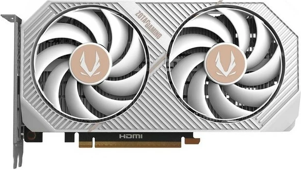 Kartelë grafike Zotac RTX 5060 Twin Edge OC 8GB GDDR7 e bardhë