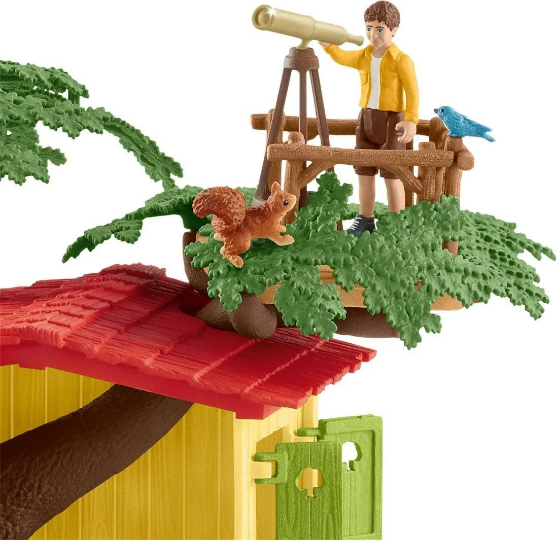 Lodër Schleich Farm World 42408 Abenteuer Baumhaus, set me figurina, plastikë