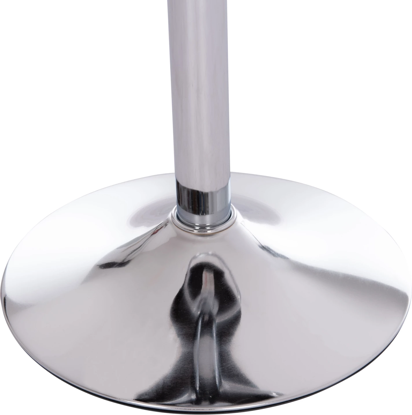 Karrige për bar ROSE, set prej 2 copësh, bazë e kromuar, sustë, kadife e zezë, 48x45x105cm