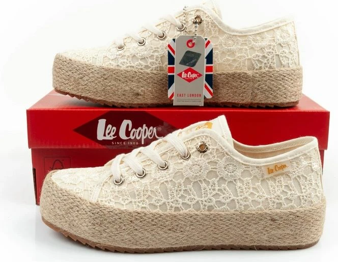 Atlete platforme për femra Lee Cooper, bezhë