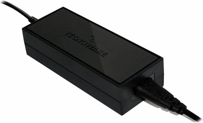Karikues universal për laptop TECNOWARE FAU17610 95W, i zi, set me 10 konektorë