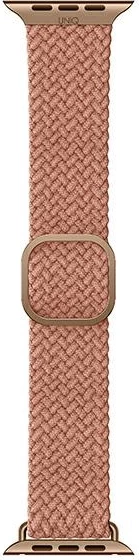 Rrip për Apple Watch UNIQ Aspen, pëlhurë Weavex, 42/44/45mm, rozë