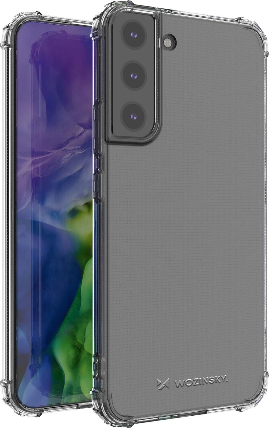 Mbështjellës Wozinsky Anti Shock për Samsung Galaxy S22 Plus, transparent
