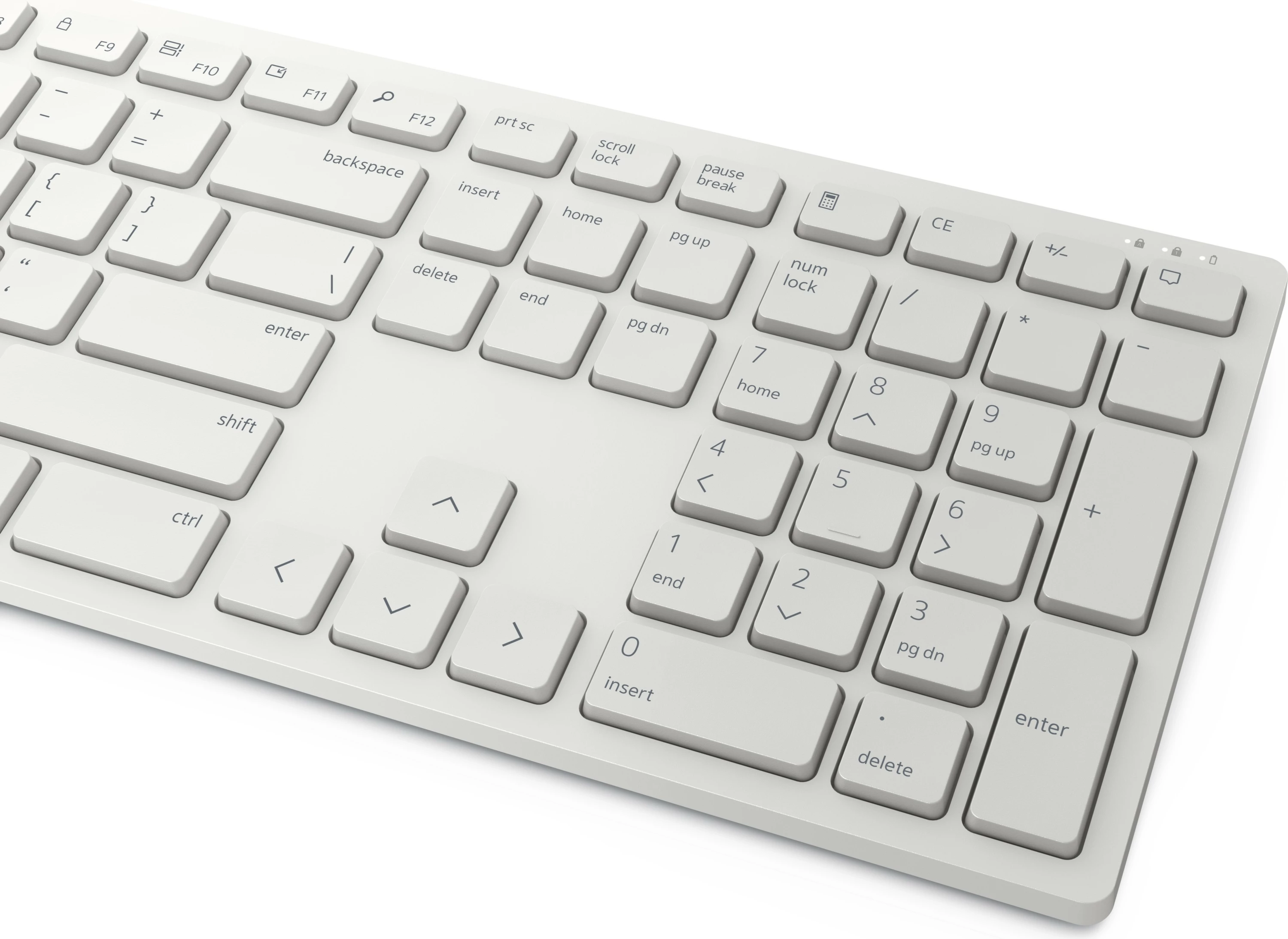 Set Tastierë dhe Maus Dell Pro KM5221W - Wireless, e bardhë