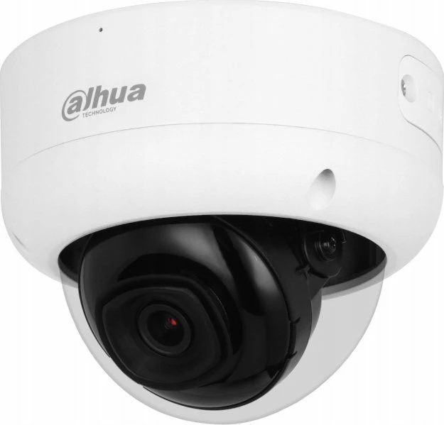 Kamerë IP Dahua IPC-HDBW3842E-AS-0280B 8.3MP Dome, IP67/IK10, PoE, mikrofon, e bardhë