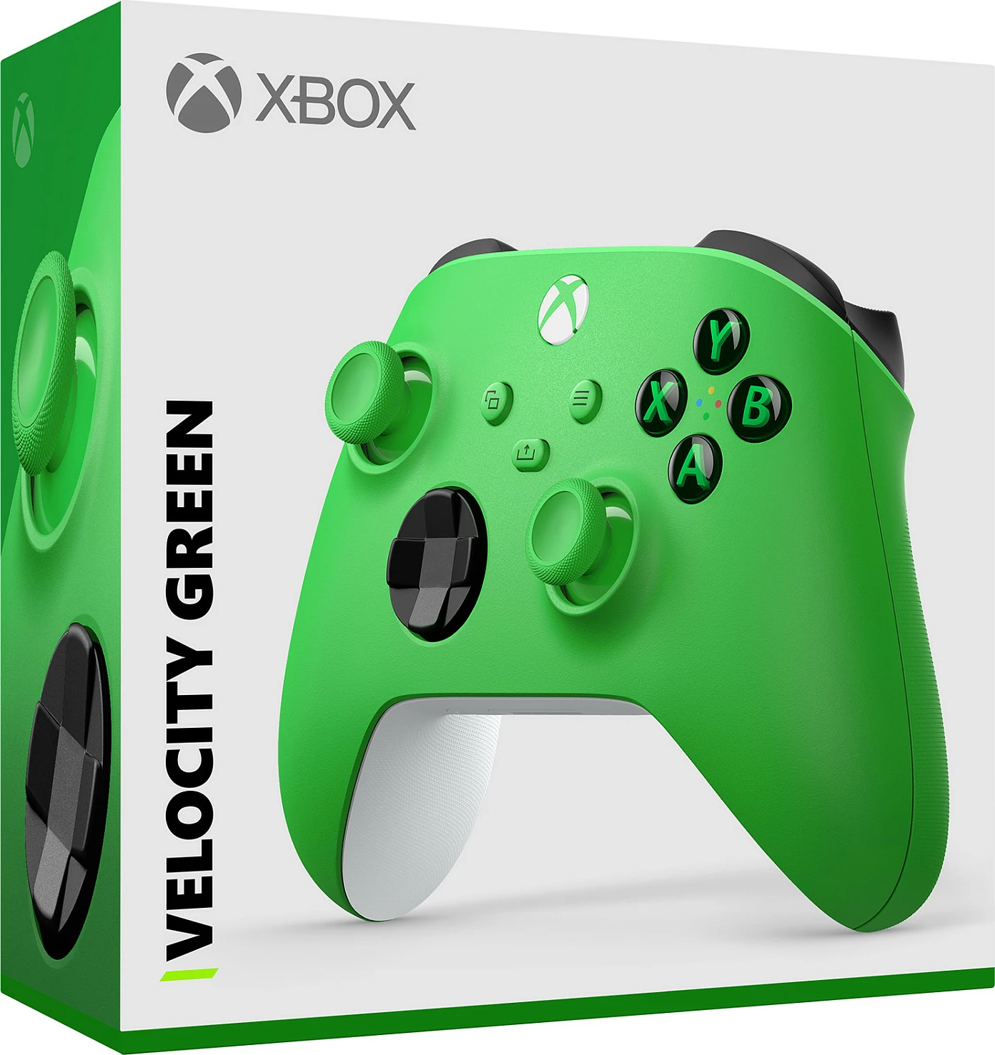 Gamepad Microsoft Xbox Wireless Controller, Android, PC, Xbox One, Xbox Series S, Xbox Series X, iOS, D-pad, Bluetooth/USB, Gjelbër