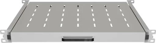 Raft tërheqës LANBERG për rack 19'' 1U, 350mm, ngjyrë gri