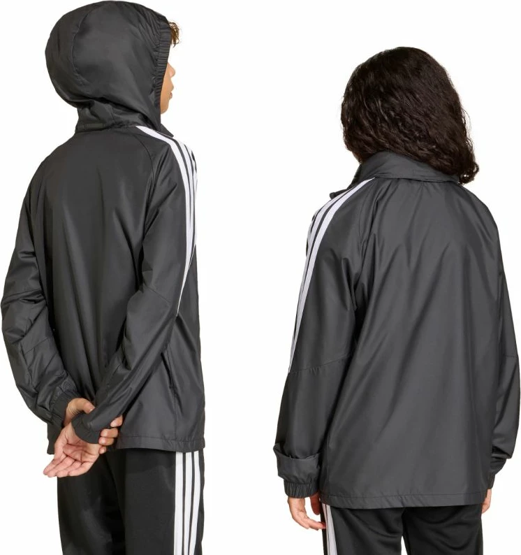 Jakne për fëmijë adidas, e zezë [Madhësia: 128 cm]