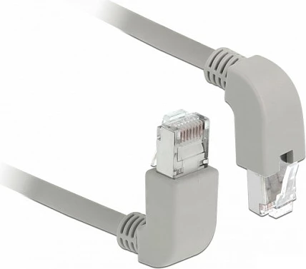 Kabllo rrjeti DeLOCK 85861, Cat6, S/FTP, 0.5 m, RJ-45, LSZH, gri