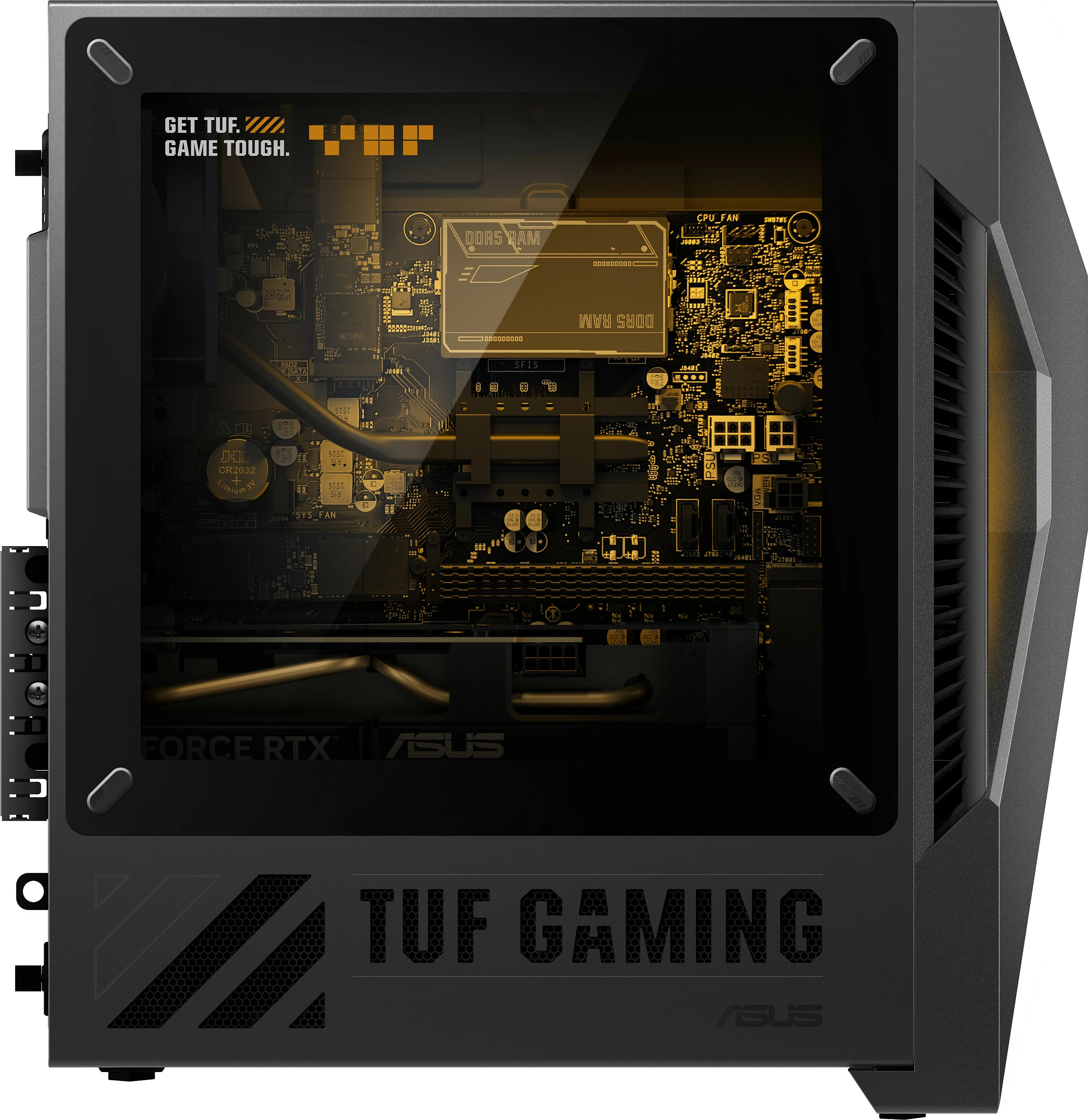 Kompjuter gaming ASUS TUF TM500, Ryzen 7, 16GB DDR5, 1TB SSD, GeForce RTX 5060 8GB, Windows 11 Home, zi/gri