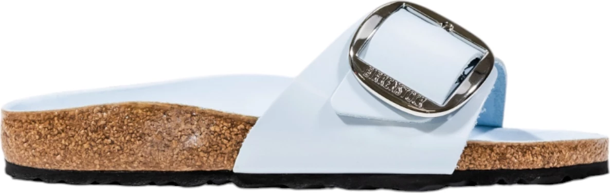 Sandale për femra Birkenstock Madrid Big Buckle 1030364, blu e zbehtë