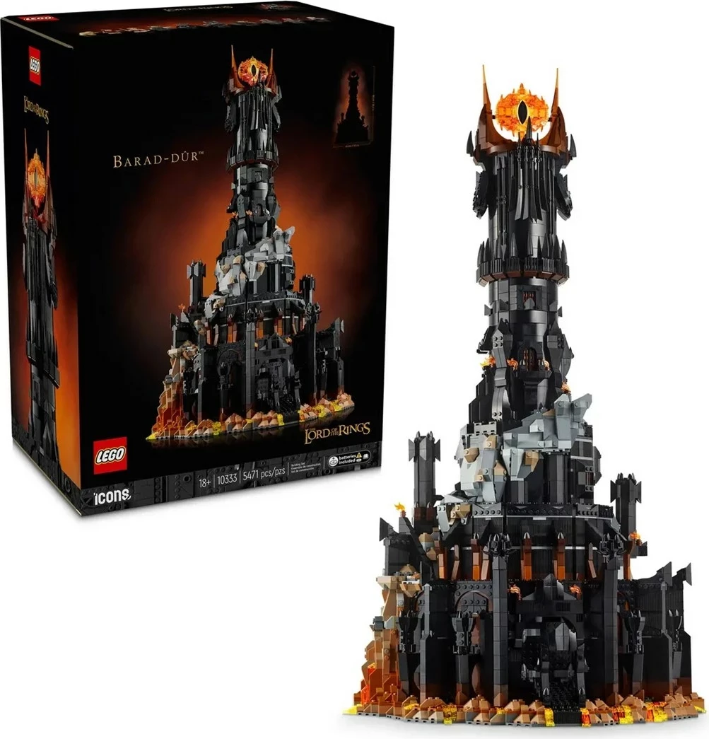 Set LEGO ICONS 10333 The Lord of the Rings: Barad-dûr