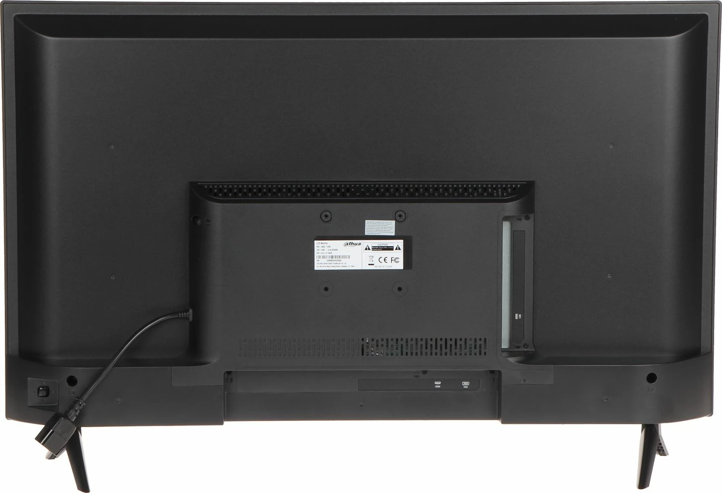Monitor Dahua LM32-F200 31.5\" Full HD LED, HDMI/VGA/USB, altoparlantë 8W, i zi