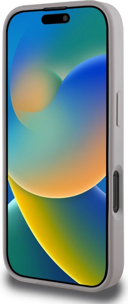 Mbështjellës Guess Grained Roses Big 4G logo për iPhone 16 Pro, vjollcë