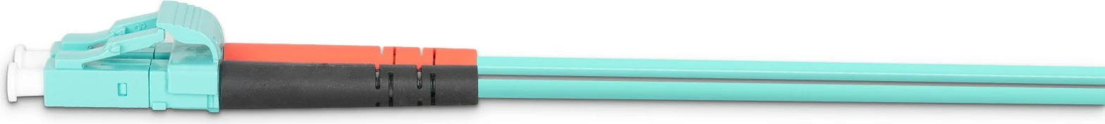 Kabëll optik Digitus OM3, LC në ST, 1m, aqua