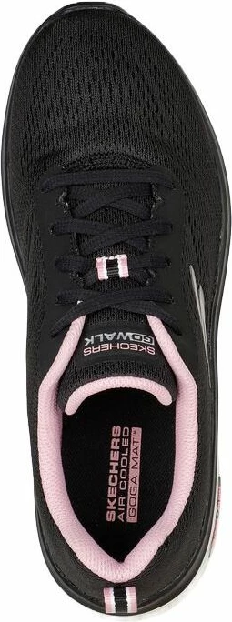 Këpucë Skechers Go Walk Hyper Burst për femra, të zeza