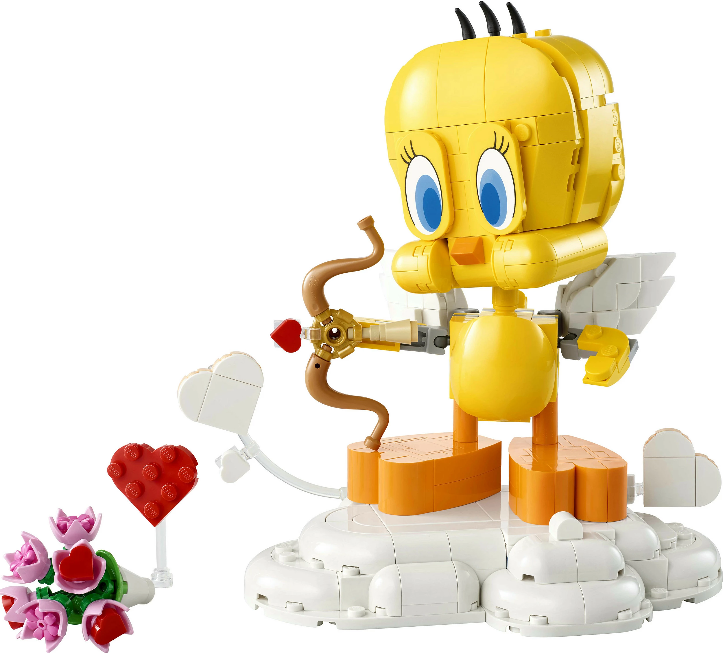 Set ndërtimi LEGO Iconic Sweetheart Tweety Bird 40824, 412 pjesë, 12+, shumëngjyrësh