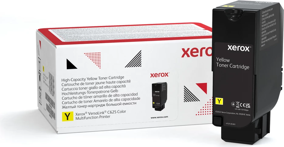 Toner Xerox VersaLink C625 006R04639 High Capacity 16000 faqe, i verdhë