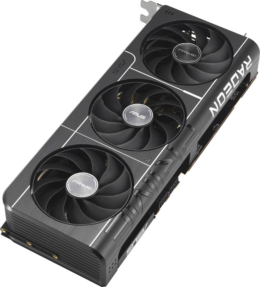 Kartelë grafike ASUS Prime RX9070 O16G, AMD Radeon RX 9070, 16 GB GDDR6, E zezë