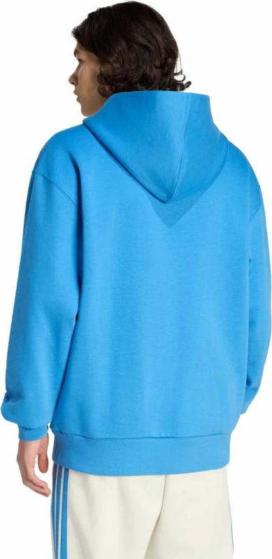 Duks për meshkuj adidas ALL SZN Fleece Hoodie KC3182, i kaltër