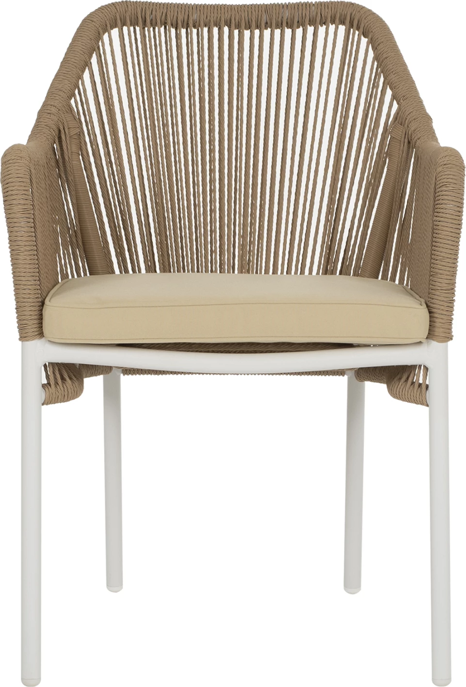 Karrige alumini FH5855.01 e bardhë me litar PE bexh 56x66x82