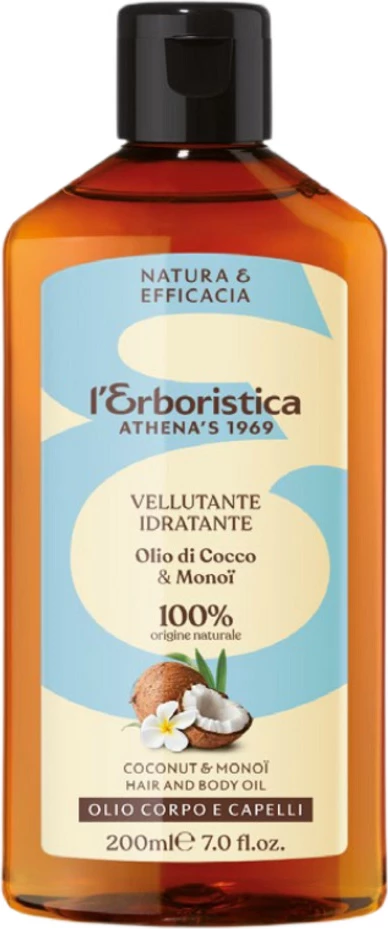 Vaj për trup dhe flokë L'Erboristica për femra, 200ml