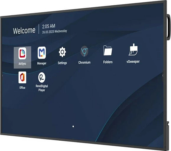 Ekran komercial ViewSonic CDE14-2C 65", 4K UHD, 500 nits, Android 14, Wi-Fi, 24/7