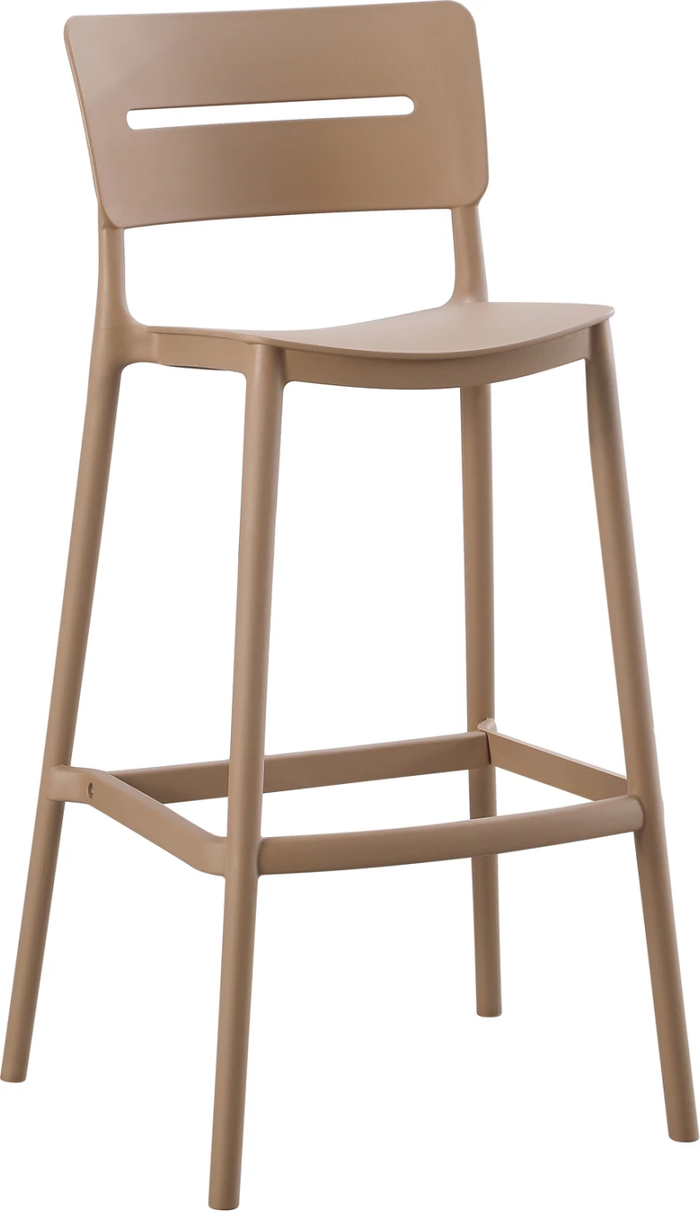 Karrige për bar polipropileni SNOD2 FH6100.04 kapuçino 37,2x50x101,5Hcm