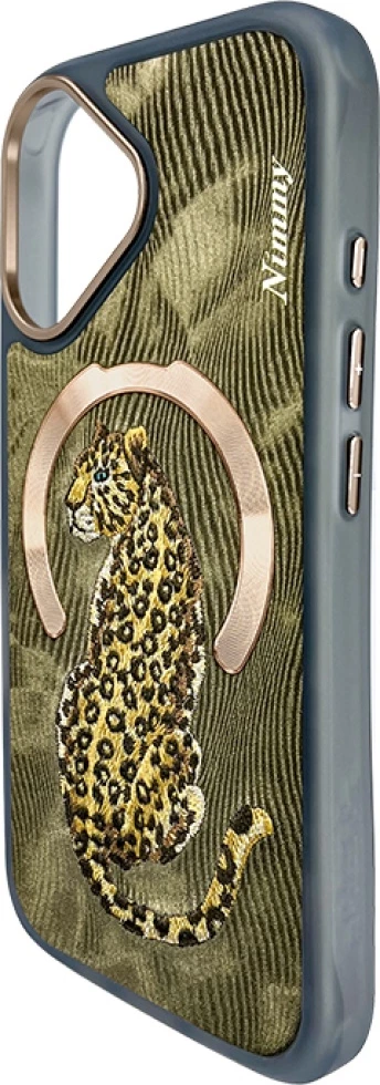 Mbështjellës Nimmy Magnetic Fantasy Animal MagSafe për iPhone 16 6.1", i artë