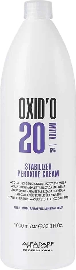 Emulsion oksiduese Alfaparf Oxid'o 20 Vol 6%, 1000ml