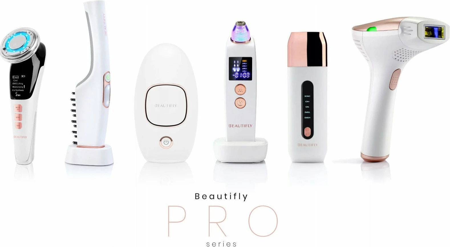 Pastrues pore me vakum Beautifly B-Derma Basic, mikrodermabrazion, 6 koka, me bateri, i bardhë
