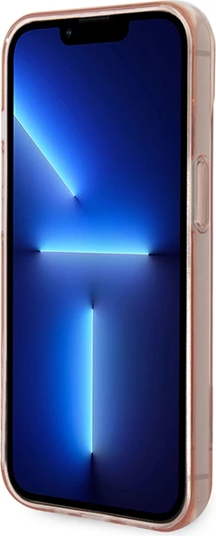 Mbështjellës Guess GUHCP14MHGCOP për iPhone 14 Plus 6.7", rozë, hardcase